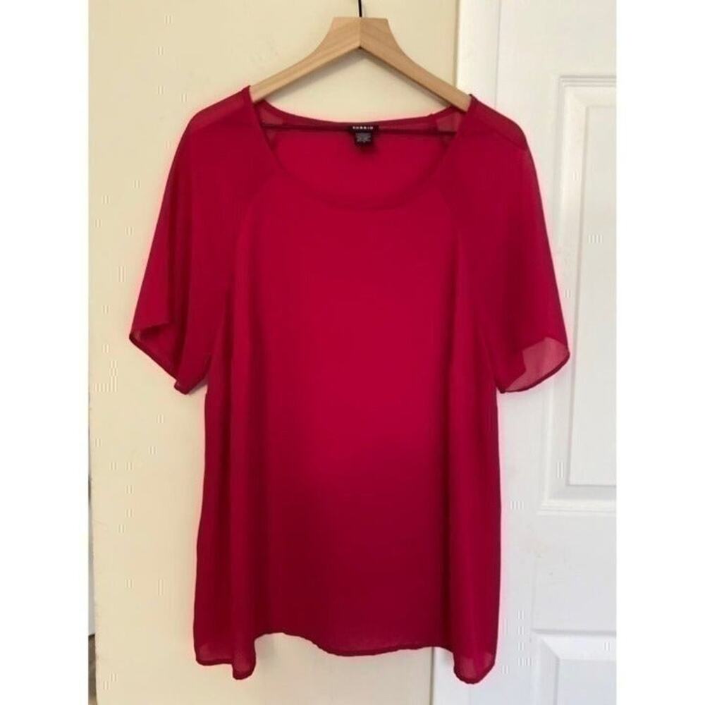 Torrid Hot Pink Blouse